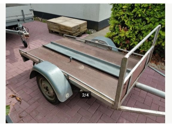 Aanhanger te koop, Ophalen, Gebruikt