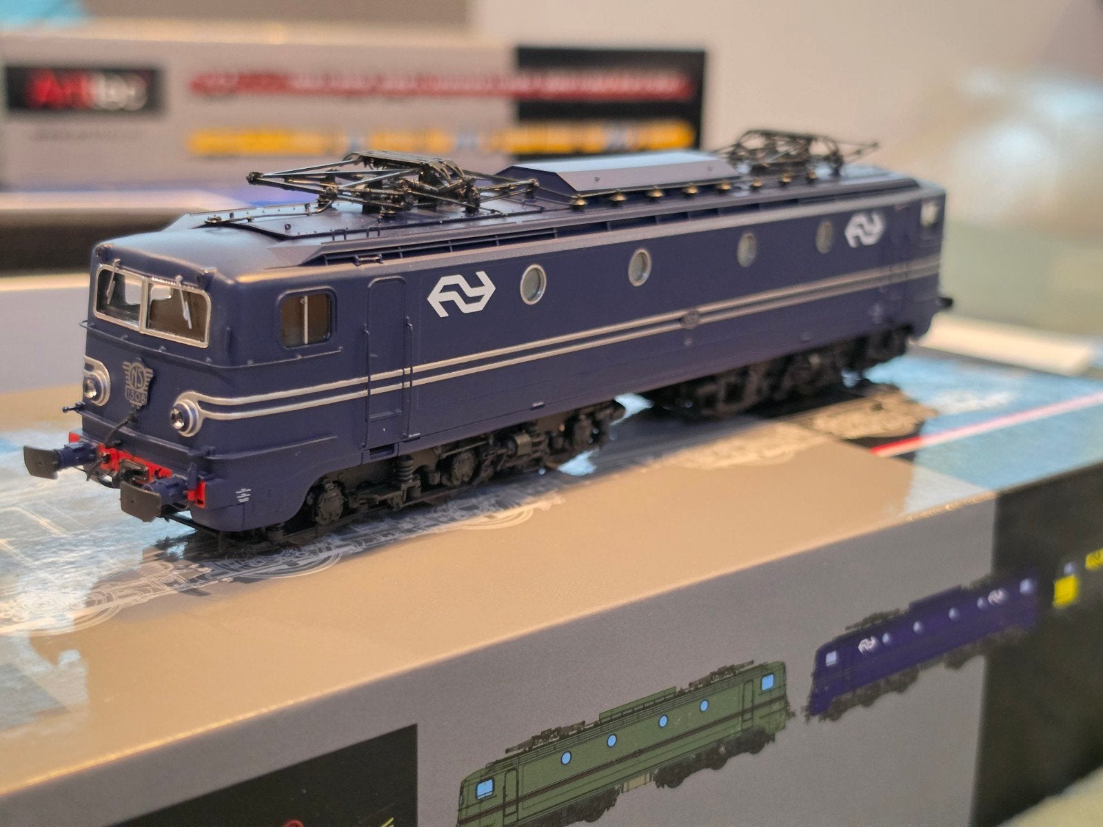 Artitec NS 1308 Blauw DCC Sound H0 - ZIE OMSCHRIJVING, Hobby en Vrije tijd, Overige merken, Gebruikt, Ophalen of Verzenden, NS