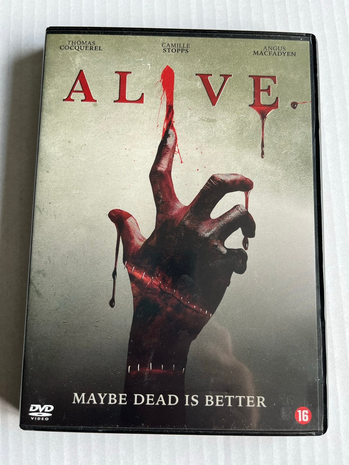 Alive DVD - Thomas Cocquerel, Vanaf 16 jaar, Nederlands, Ophalen of Verzenden, Gebruikt