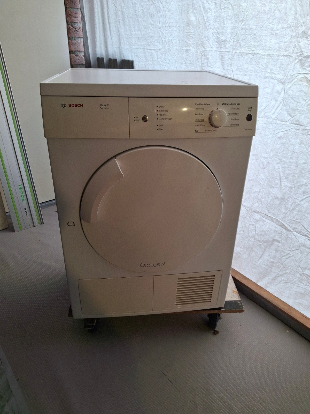 Bosch Maxx 7 Sensitive  Wasdroger, Ophalen, 6 tot 8 kg, Gebruikt, Luchtafvoer
