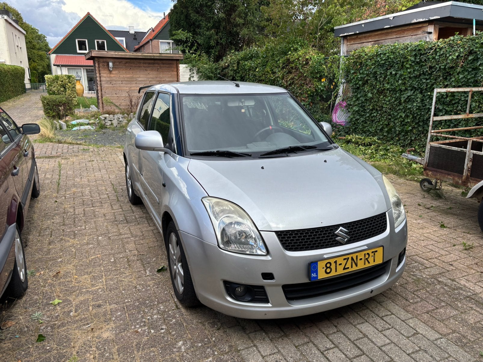 Suzuki Swift 1.5 5D AUT 2008 Grijs, Ophalen, Gebruikt