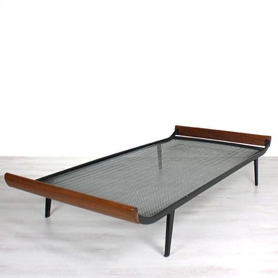 Daybed Cleopatra design Dick Cordemeijer voor Auping fifties, Ophalen, Hout