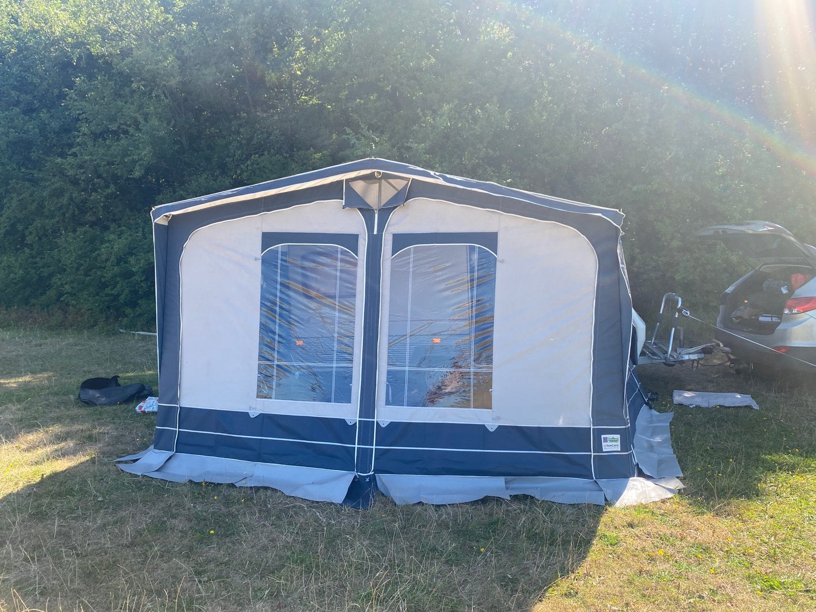 Voortent maat 3, Caravans en Kamperen, Ophalen of Verzenden, Zo goed als nieuw
