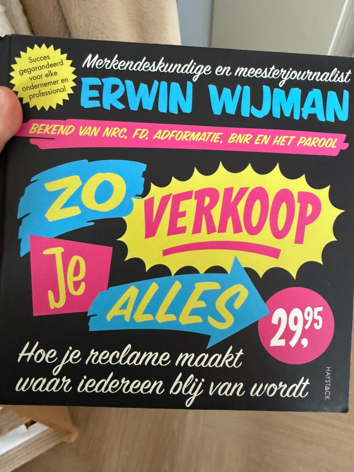Zo verkoop je alles, Erwin Wijman, Ophalen of Verzenden, Zo goed als nieuw