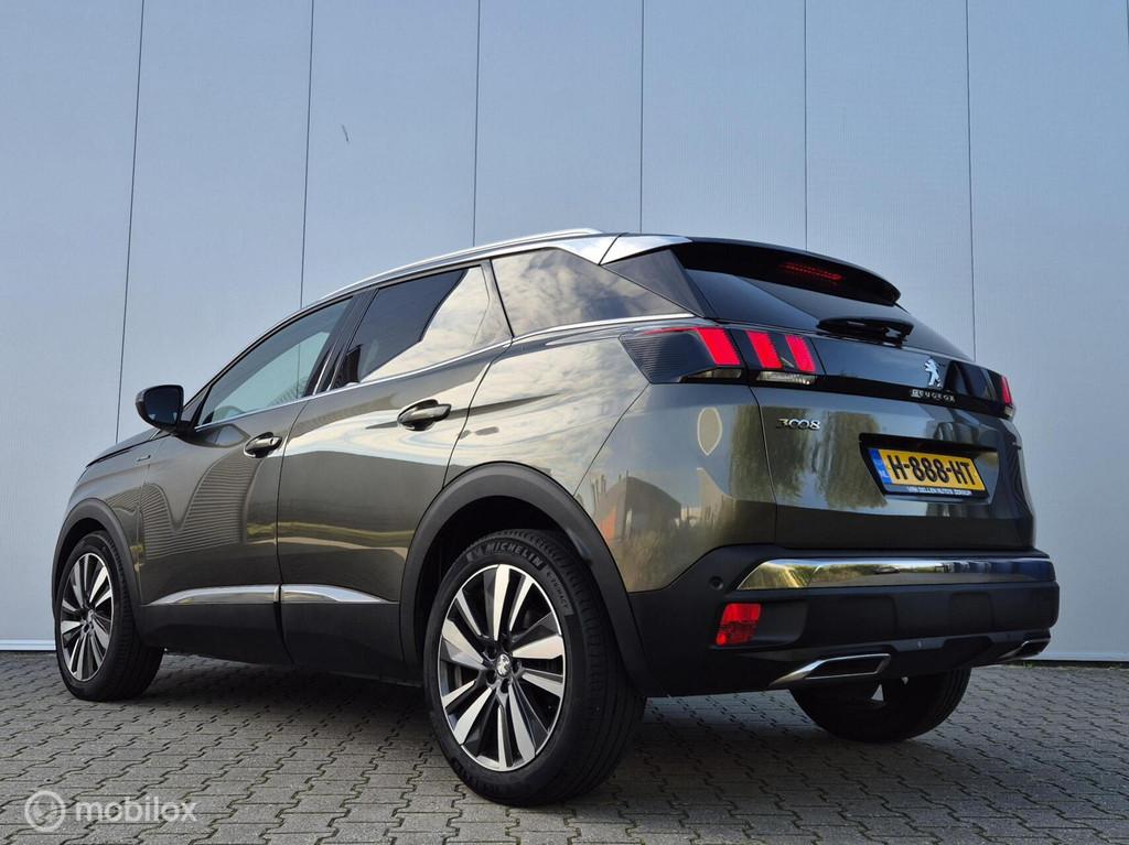 PEUGEOT 3008 1.2 PURETECH GT LINE/FULL LED/CAMERA/HALF LEDER, Voorwielaandrijving, Gebruikt, 1199 cc, Origineel Nederlands