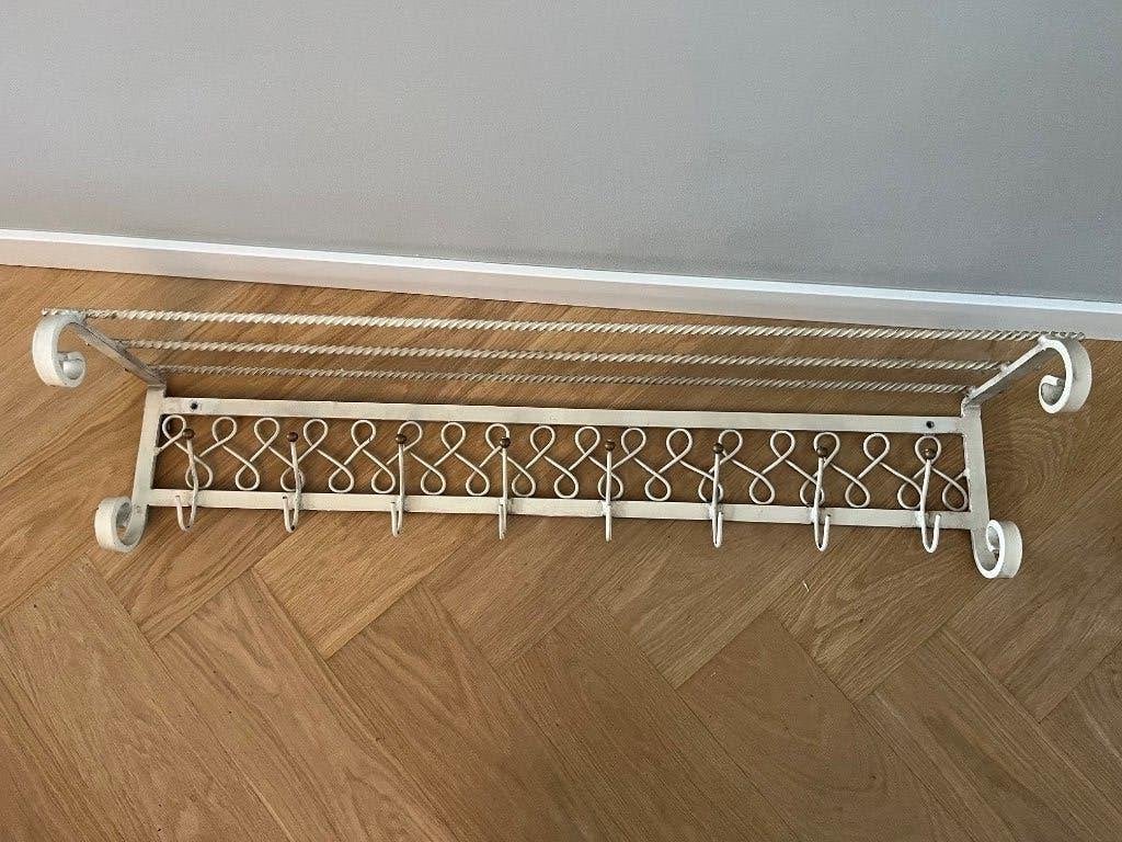 Bijzondere kapstok met hoedenplank, Gebruikt, Minder dan 100 cm, Metaal, Ophalen