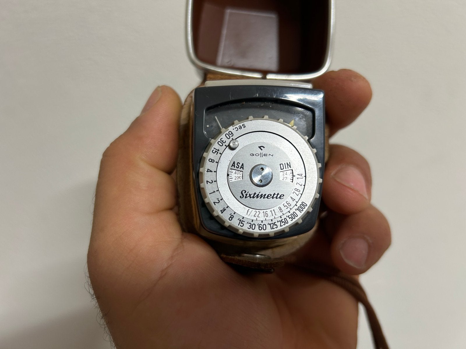 Belichtingsmeter, Ophalen of Verzenden, Zo goed als nieuw