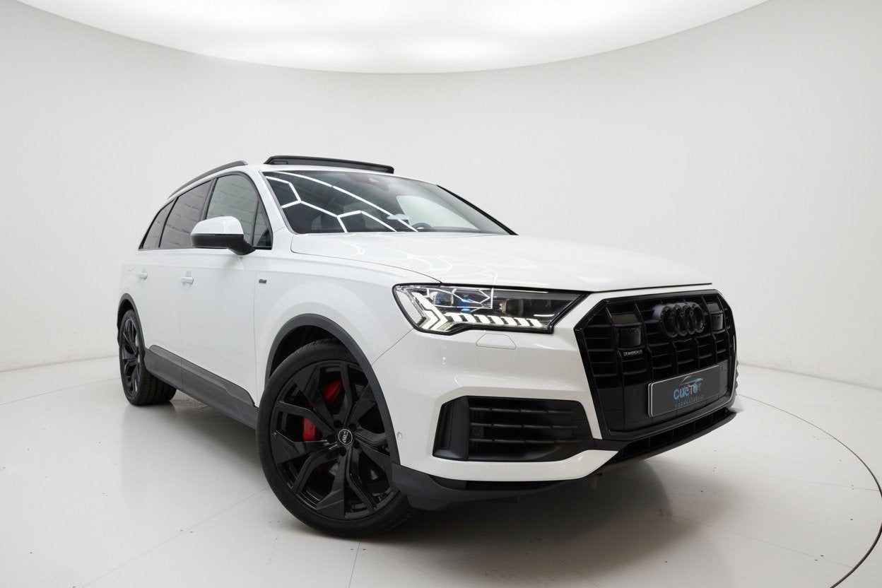 Audi Q7 55 TFSI e quattro S LINE PANO RS STOEL B&O HUD SFEER, Auto's, Audi, Automaat, Dealer onderhouden, Gebruikt, 2995 cc