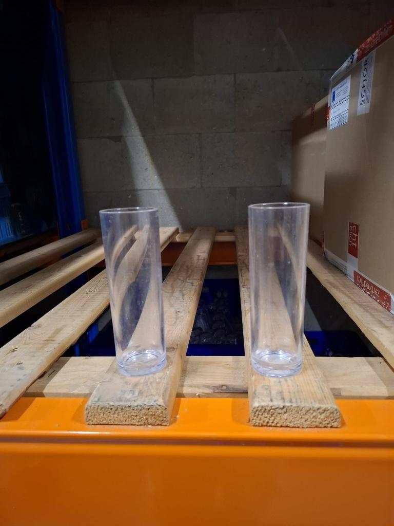 longdrinkglazen van polycarbonaat zware kwaliteit, Ophalen, Overige materialen, Overige typen, Zo goed als nieuw