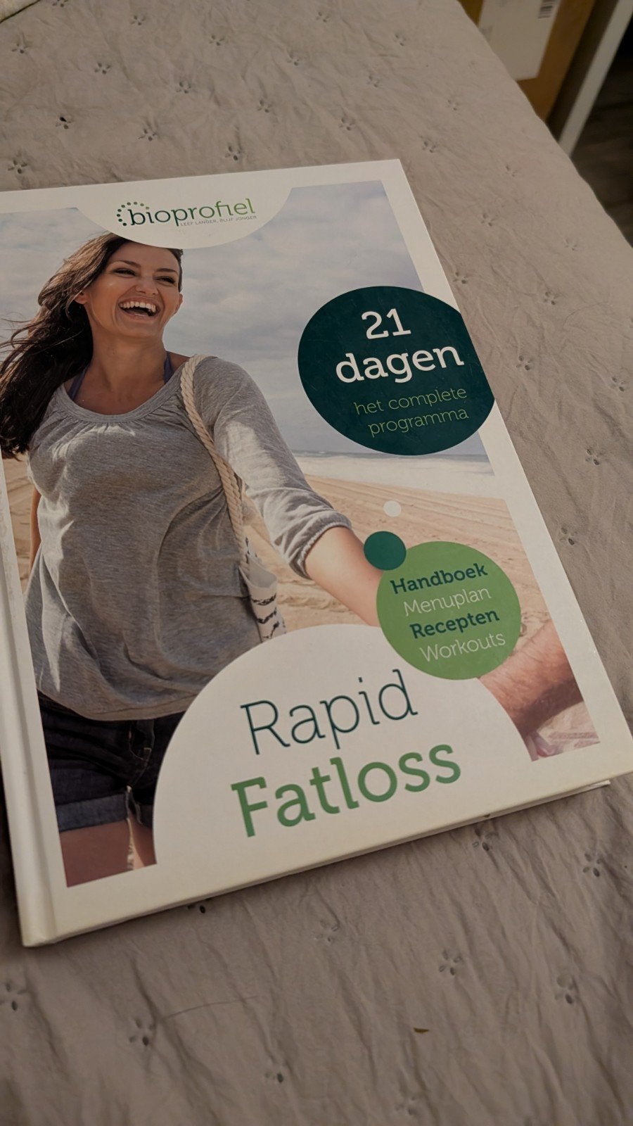 Rapid Fatloss: 21 dagen compleet programma, Ophalen of Verzenden, Zo goed als nieuw, Dieet en Voeding, Jesse van der Velde
