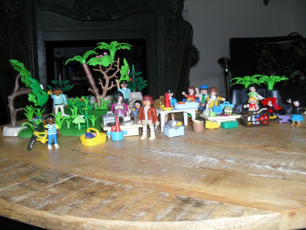 Playmobil rommelmarkt in het park setje no 40, Kinderen en Baby's, Speelgoed | Playmobil, Ophalen of Verzenden, Zo goed als nieuw