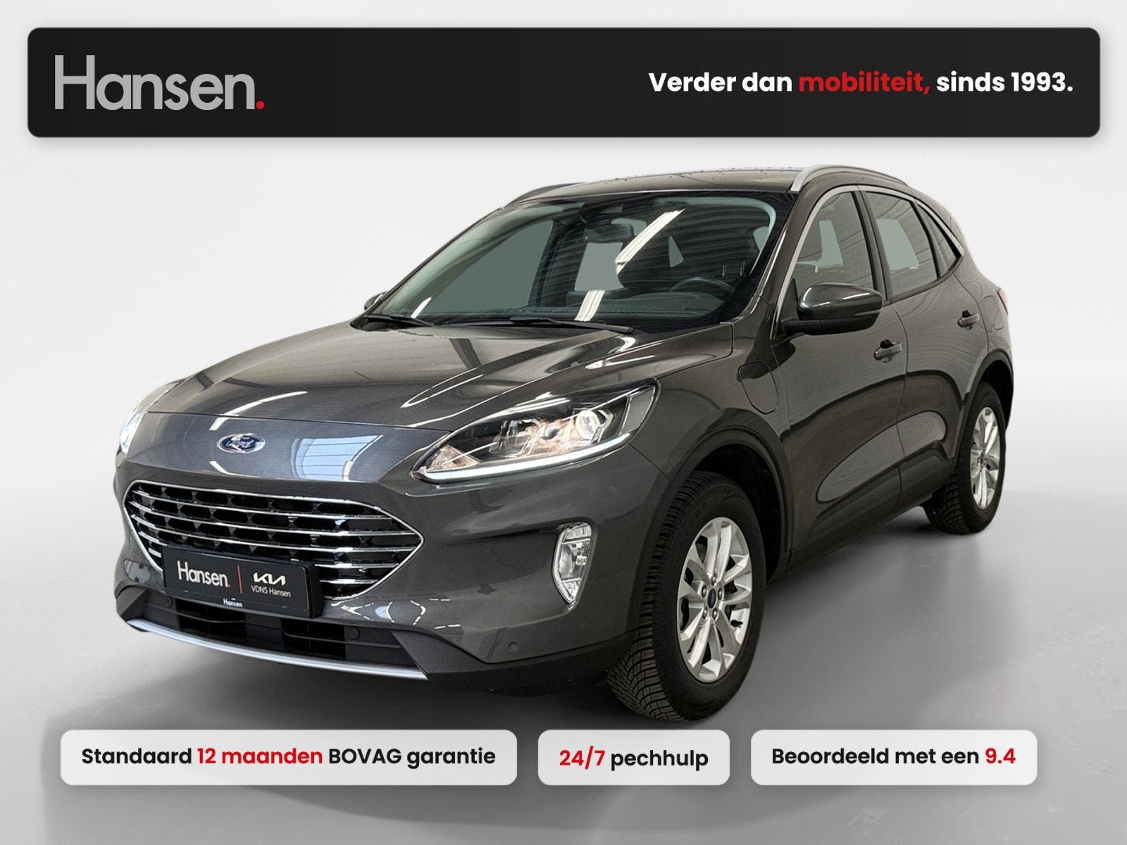 Ford Kuga 2.5 PHEV Titanium I Camera I Cruise Control I Carp, Auto's, Gebruikt, Euro 6, 4 cilinders, Plug-in hybride
