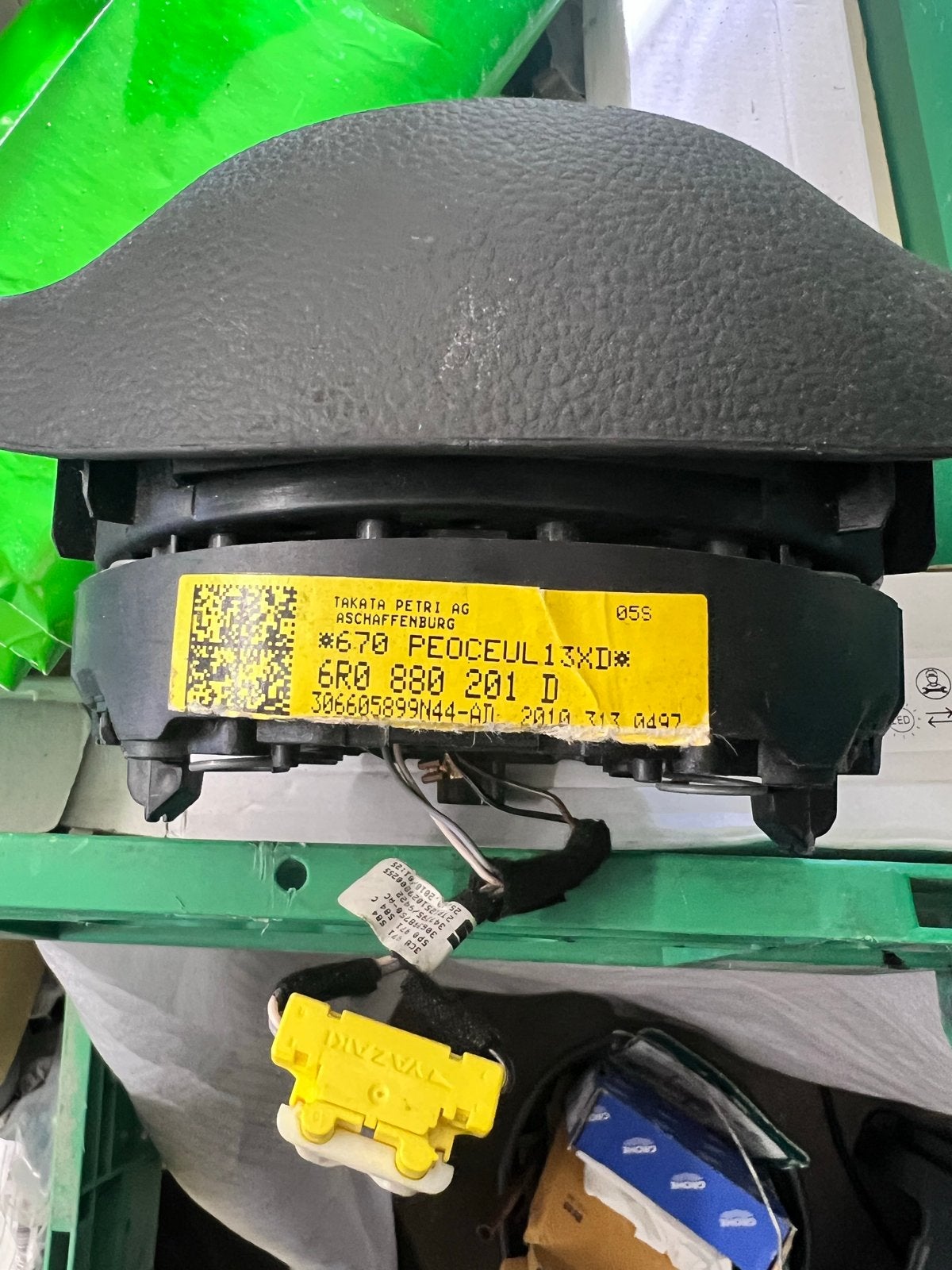 Volkswagen Airbag Stuurwiel Module 6R0 880 201 D, Ophalen of Verzenden, Gebruikt, Volkswagen