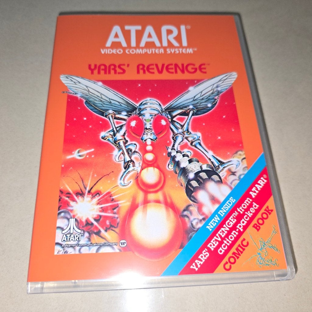 Yars' Revenge Atari 2600 Game Case, Avontuur en Actie, Verzenden, 1 speler, Zo goed als nieuw