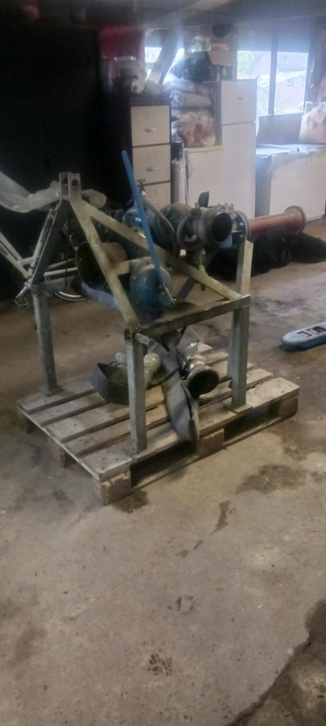 Beregeningspomp aftakaspomp tractorpomp, Ophalen, Beregeningspomp