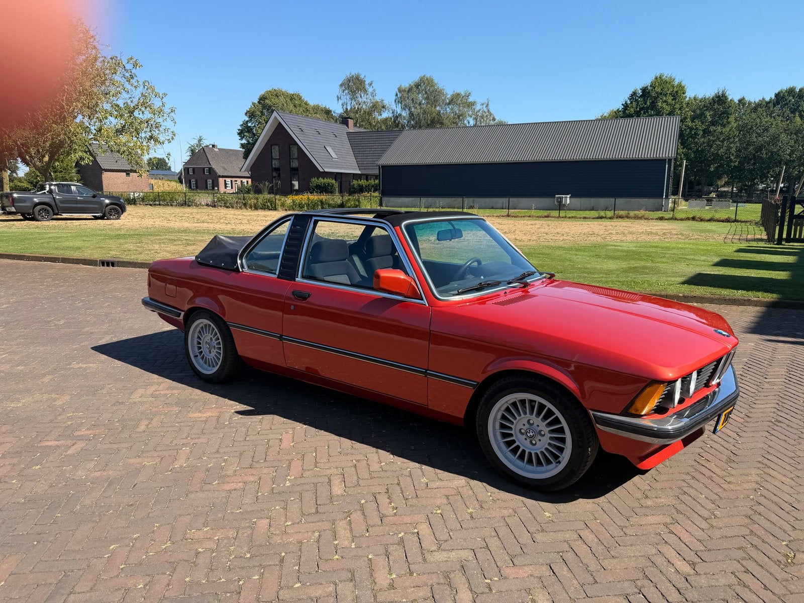 BMW 3-Serie 2.3 I 323 Baur Cabriolet 1979 Rood, 2316 cc, 143 pk, Cabriolet, Handgeschakeld