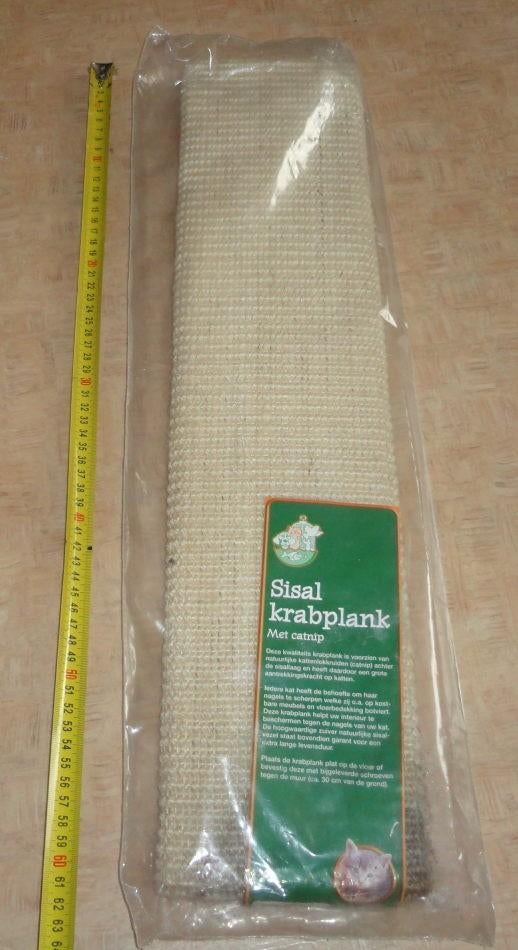 Sisal krabplank met catnip, Dieren en Toebehoren, Ophalen of Verzenden, Nieuw, Krabplank