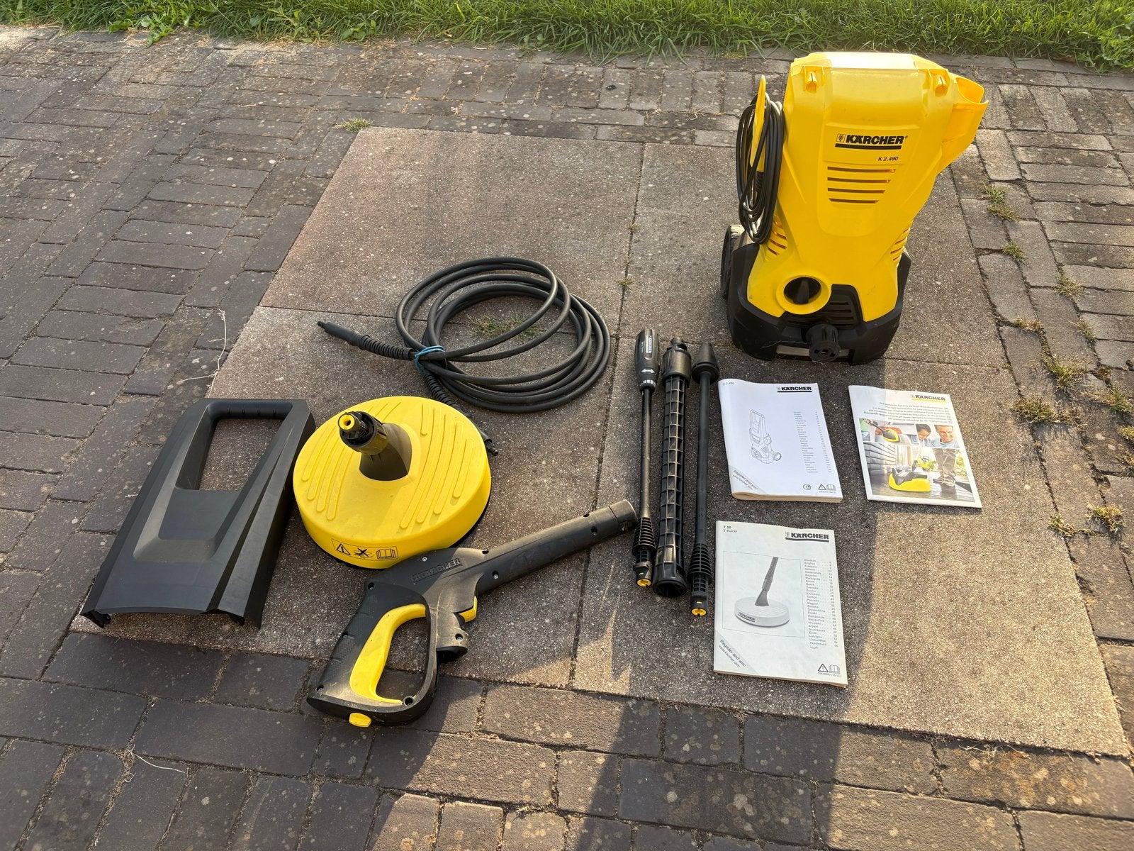 Kärcher K2.100 Hogedrukreiniger met T-Racer en accessoires