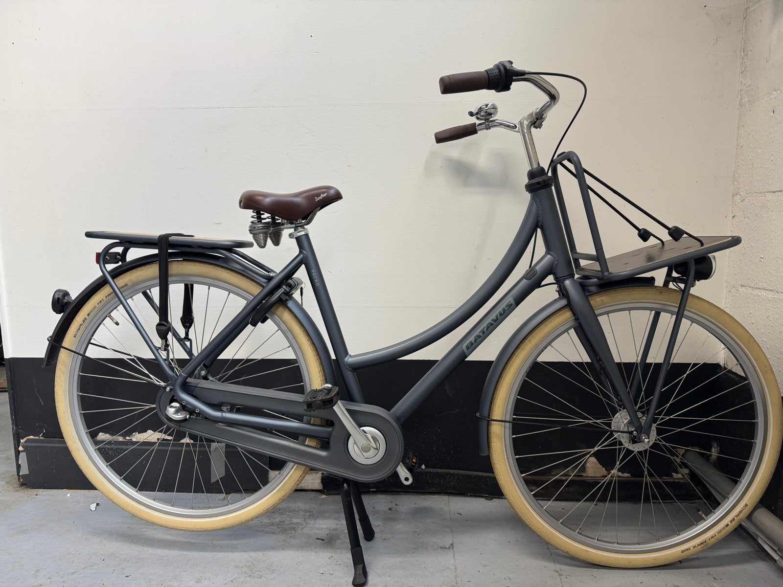 Nette Batavus Packd transport meisje fiets 28 inch Z.g.a.n., 26 inch of meer, Terugtraprem, Versnellingen, Ophalen of Verzenden
