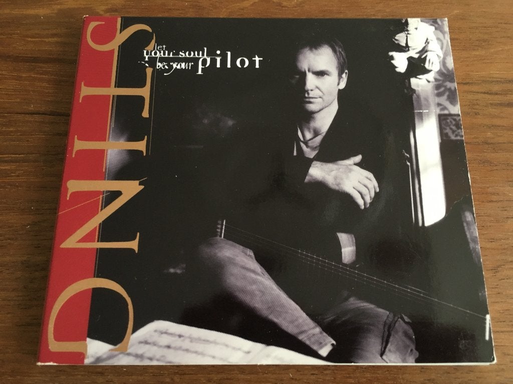 Cd Single Sting Let Your Soul Be Your Pilot ( The Police ), Ophalen of Verzenden, Gebruikt, Pop