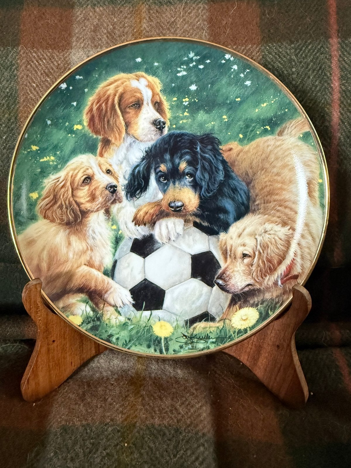 Franklin Mint sierbord ASPCA limited edition, Antiek en Kunst, Ophalen of Verzenden