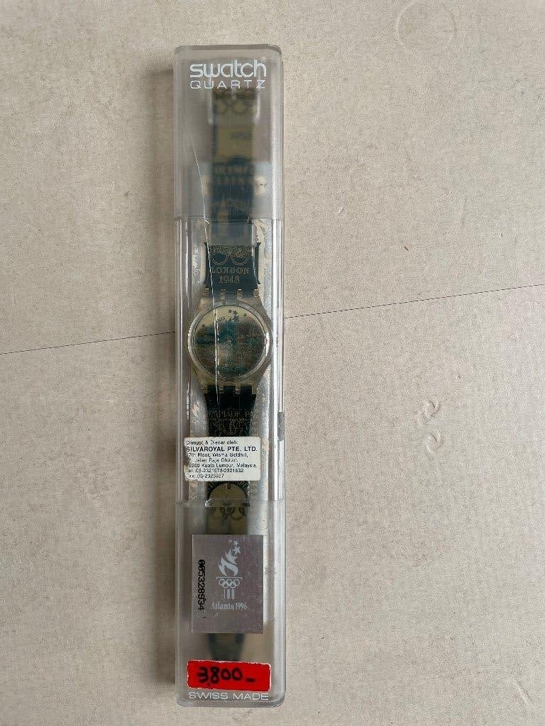 Swatch Gent Atlanta 1996 (GZ136) Historical Olympic, Ophalen of Verzenden, Zo goed als nieuw