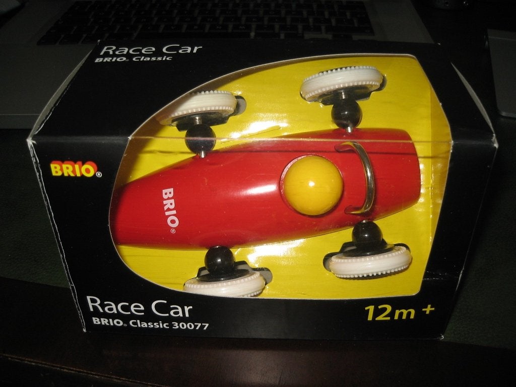 Brio Race Car Rood nieuw in doos, Ophalen of Verzenden, Nieuw