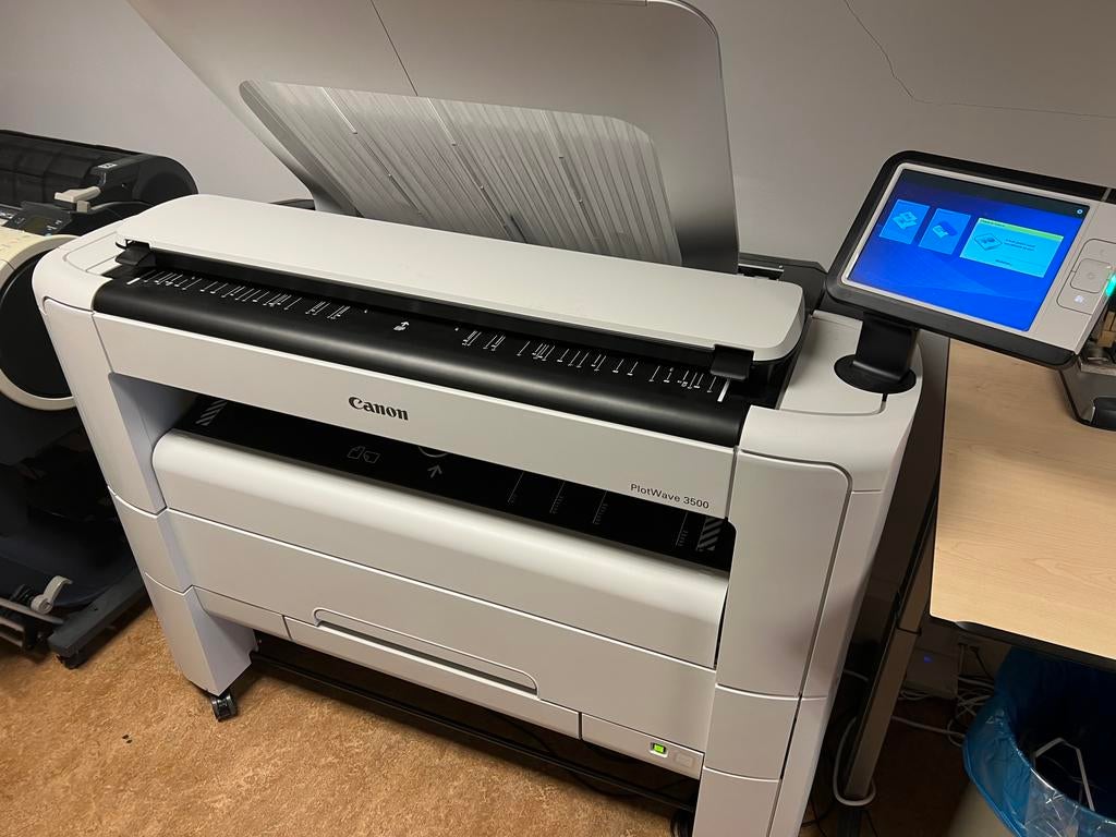 Zwart wit plotter Canon Plotwave 3500, Ophalen, Zo goed als nieuw, Overige technieken