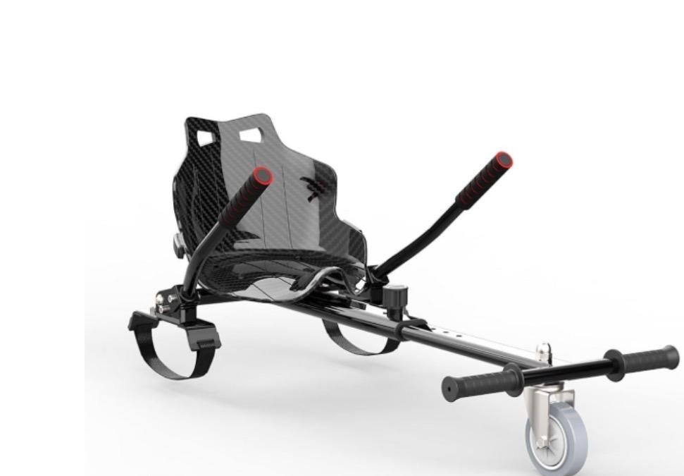 Stoer 8,5 inch Off-Road Hoverboard met Hoverkart - Z.G.A.N., Ophalen of Verzenden, Zo goed als nieuw, Overige typen