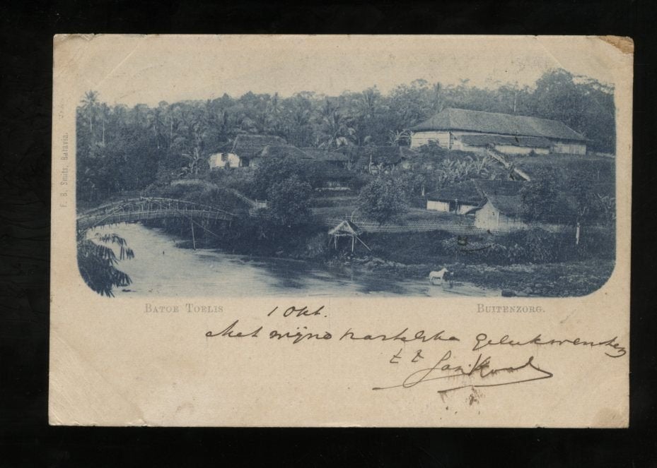 Ned. Indië 1899 Batu Tulis Buitenzorg (32-52), Ophalen, Voor 1920, Buiten Europa