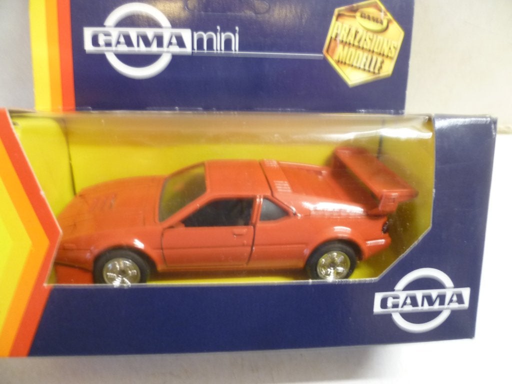 Gama Bmw M1 Rennausführrung nieuw in doos 1:43 modelauto., Ophalen of Verzenden, Nieuw, Auto, Gama