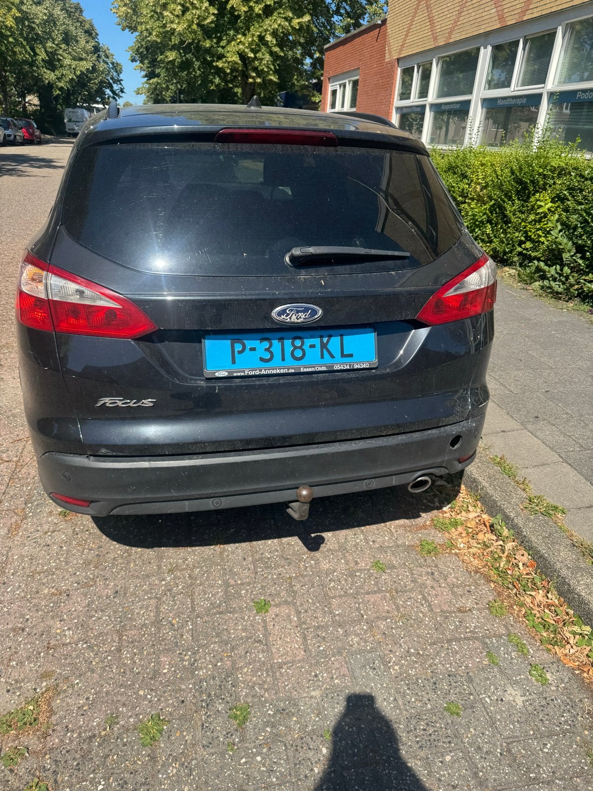 Ford Focus 2.0 Tdci 85KW Wagon Powershift 2013 Zwa V2 rt, 4 cilinders, Zwart, Stationwagon, Diesel