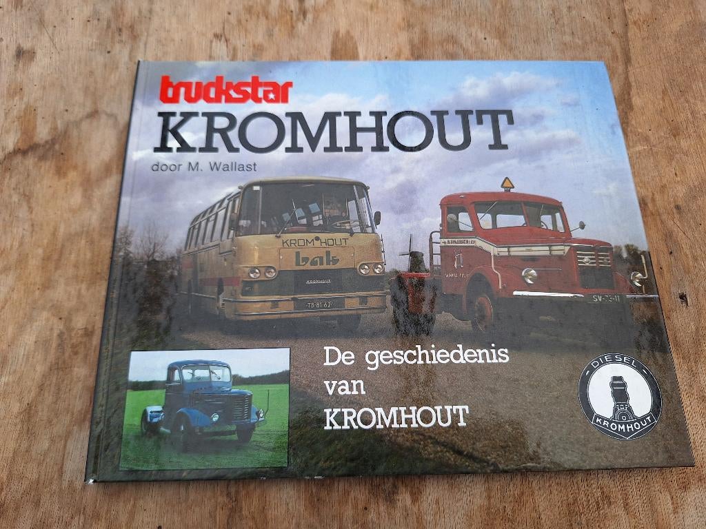Truckstar Kromhout boek., Verzamelen, Ophalen of Verzenden, Zo goed als nieuw, Auto's