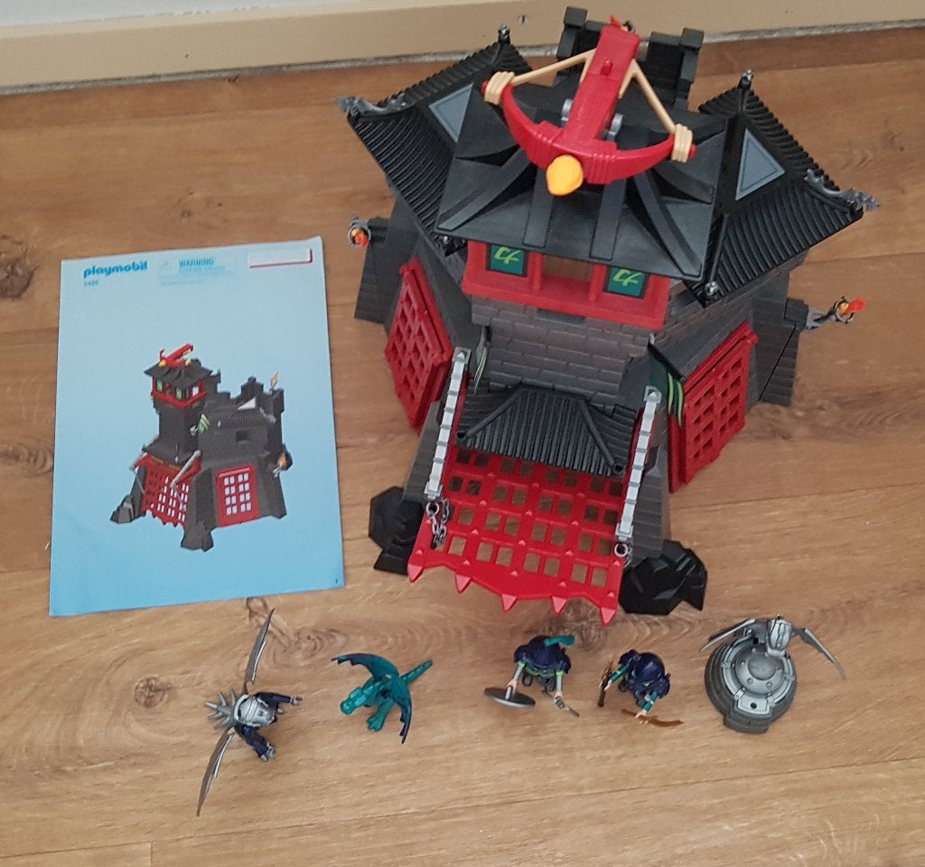 Playmobil 5480 - geheime drakenburcht., Kinderen en Baby's, Speelgoed | Playmobil, Ophalen of Verzenden, Zo goed als nieuw