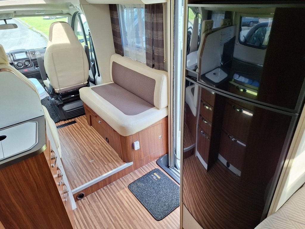 Adria Coral S 650 SF 2017 FRANSBED IN TOPSTAAT, Caravans en Kamperen, Ringverwarming, Fiat, 6 tot 7 meter, Bedrijf