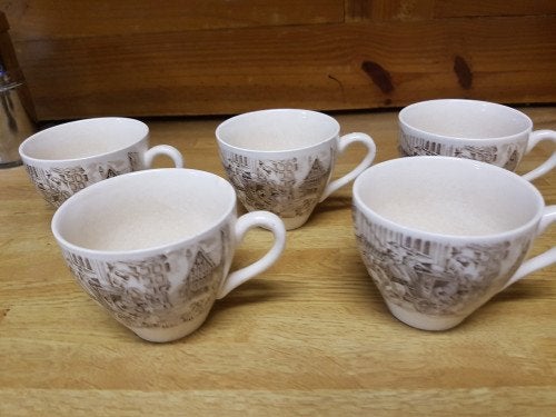 kopjes 5 stuks, Ophalen of Verzenden, 'T Olde Gre-j, Info@toldegrej.nl, Endepoelstraat 20f Didam