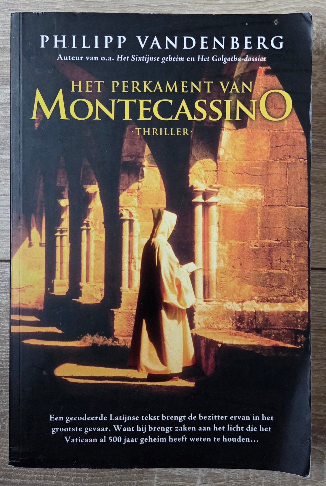 Philipp Vandenberg - Het perkament van Montecassino, Ophalen of Verzenden, Zo goed als nieuw, P. Vandenberg