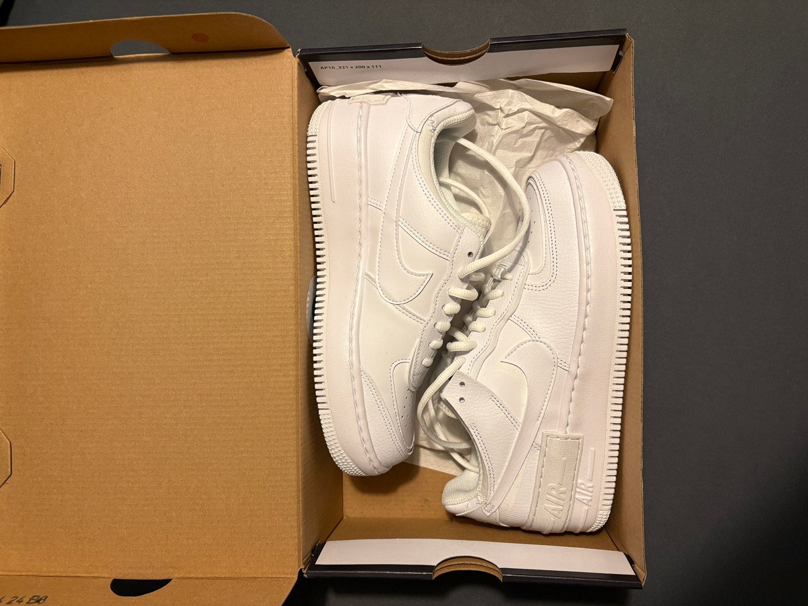 Nike air force 1 white ongedragen, Ophalen of Verzenden, Nieuw, Wit