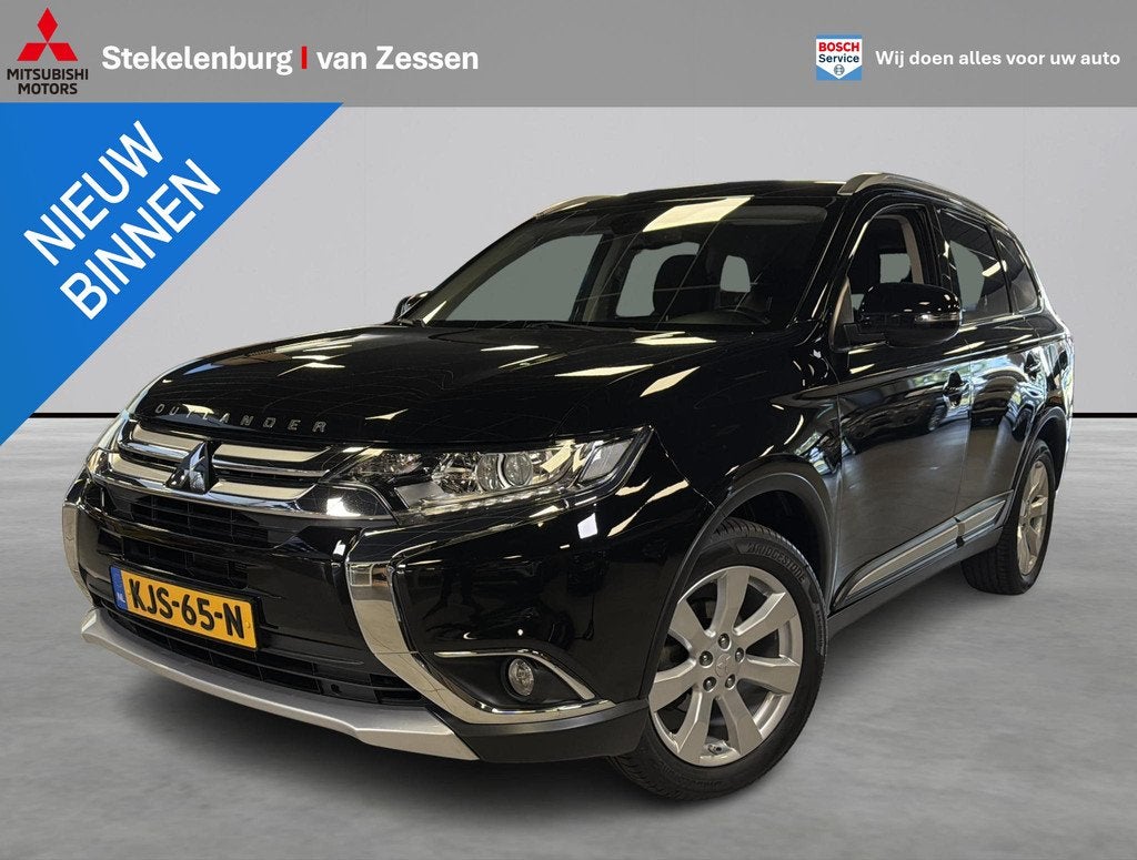Mitsubishi Outlander 2.0 Limited Trekhaak, Auto's, Voorwielaandrijving, 1998 cc, Stof, 4 cilinders