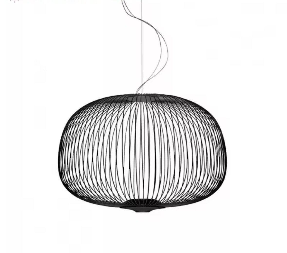 Design hanglamp geïnspireerd op Foscarini Spokes 3 – Ø61 cm, Ophalen, Nieuw, Metaal, Design lamp