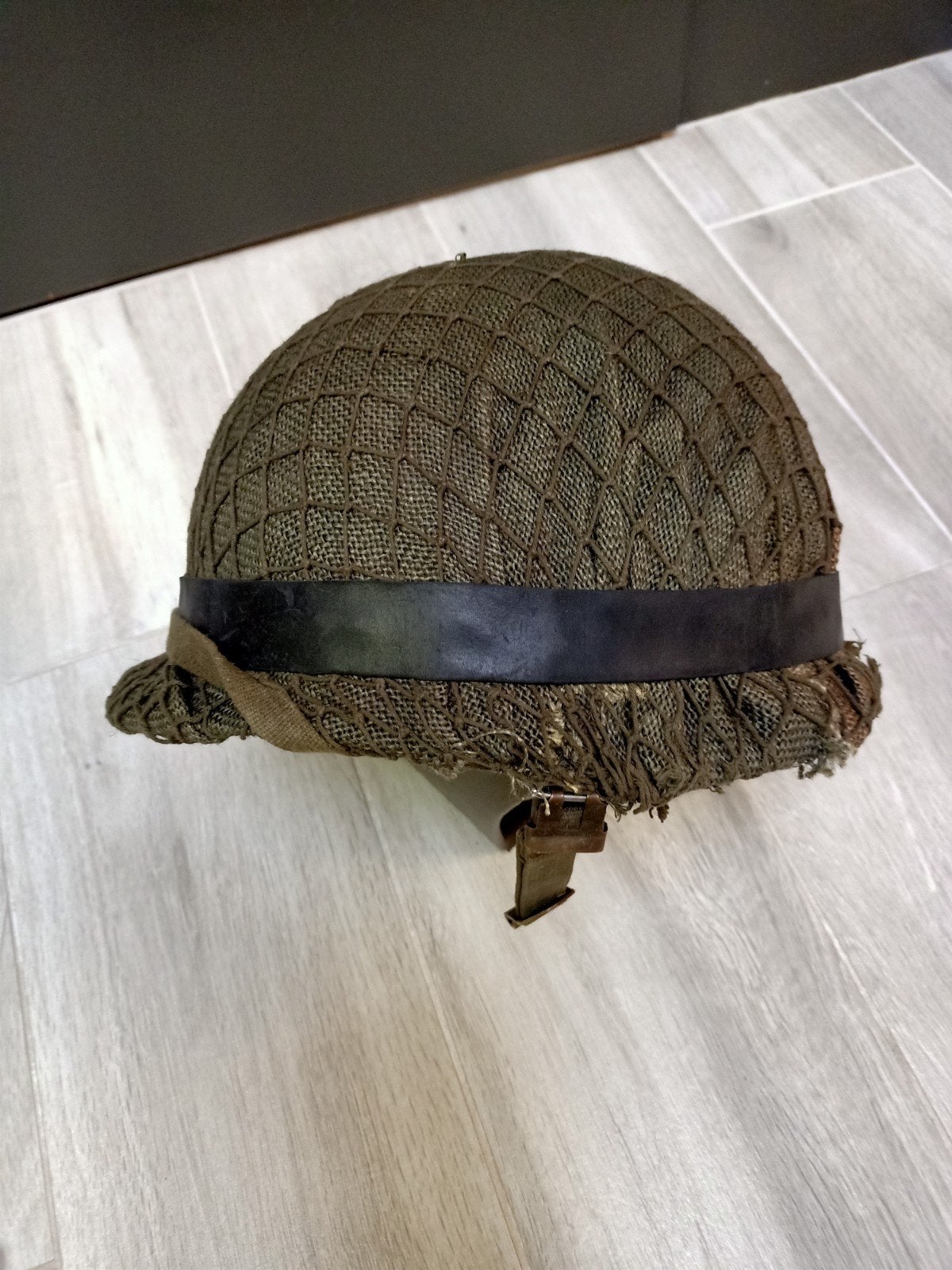 Legerhelm, Militaire Helm, Binnen en Buitenhelm, Ophalen of Verzenden, Landmacht, Nederland, Helm of Baret
