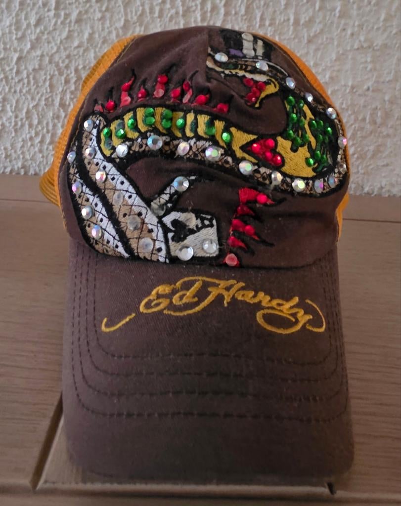 ED HARDY ORIGINAL CAP, Verzenden, Zo goed als nieuw