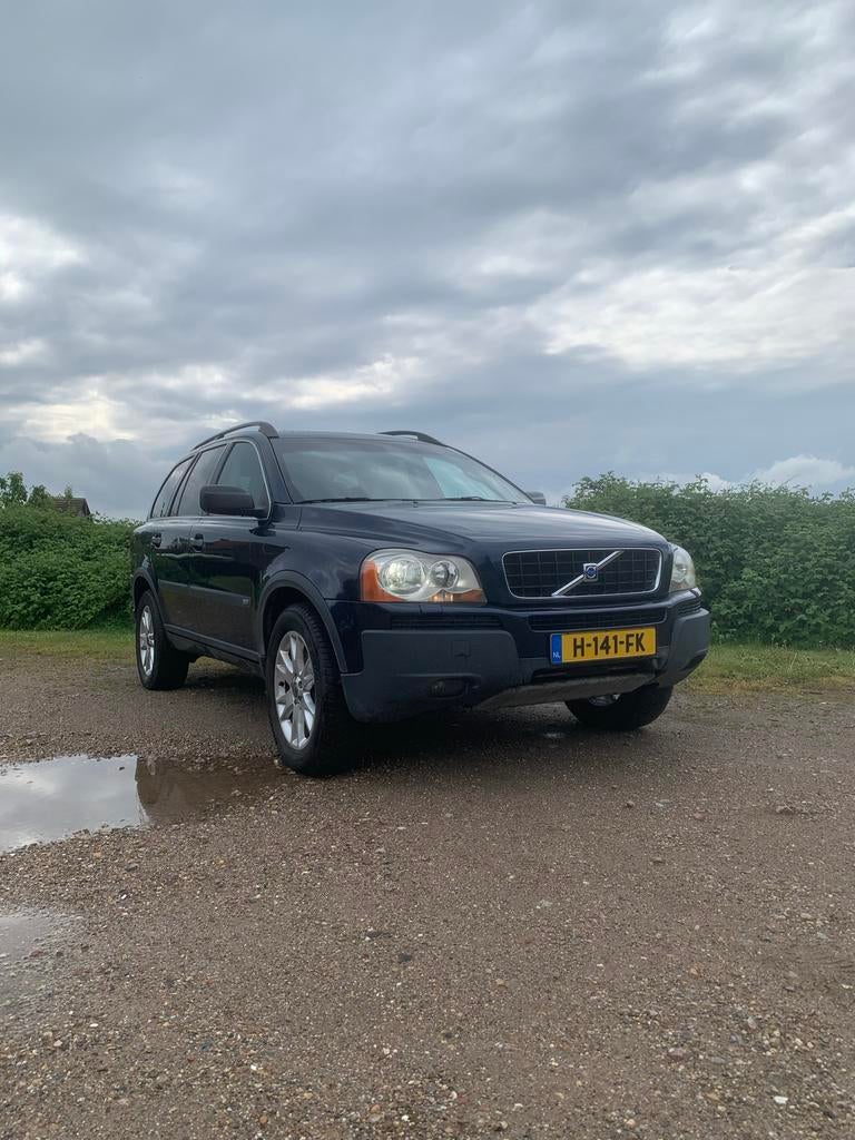 Volvo XC90 2.5 T Geartronic 2004 Blauw, Blauw, 7 stoelen, 2521 cc, Vierwielaandrijving
