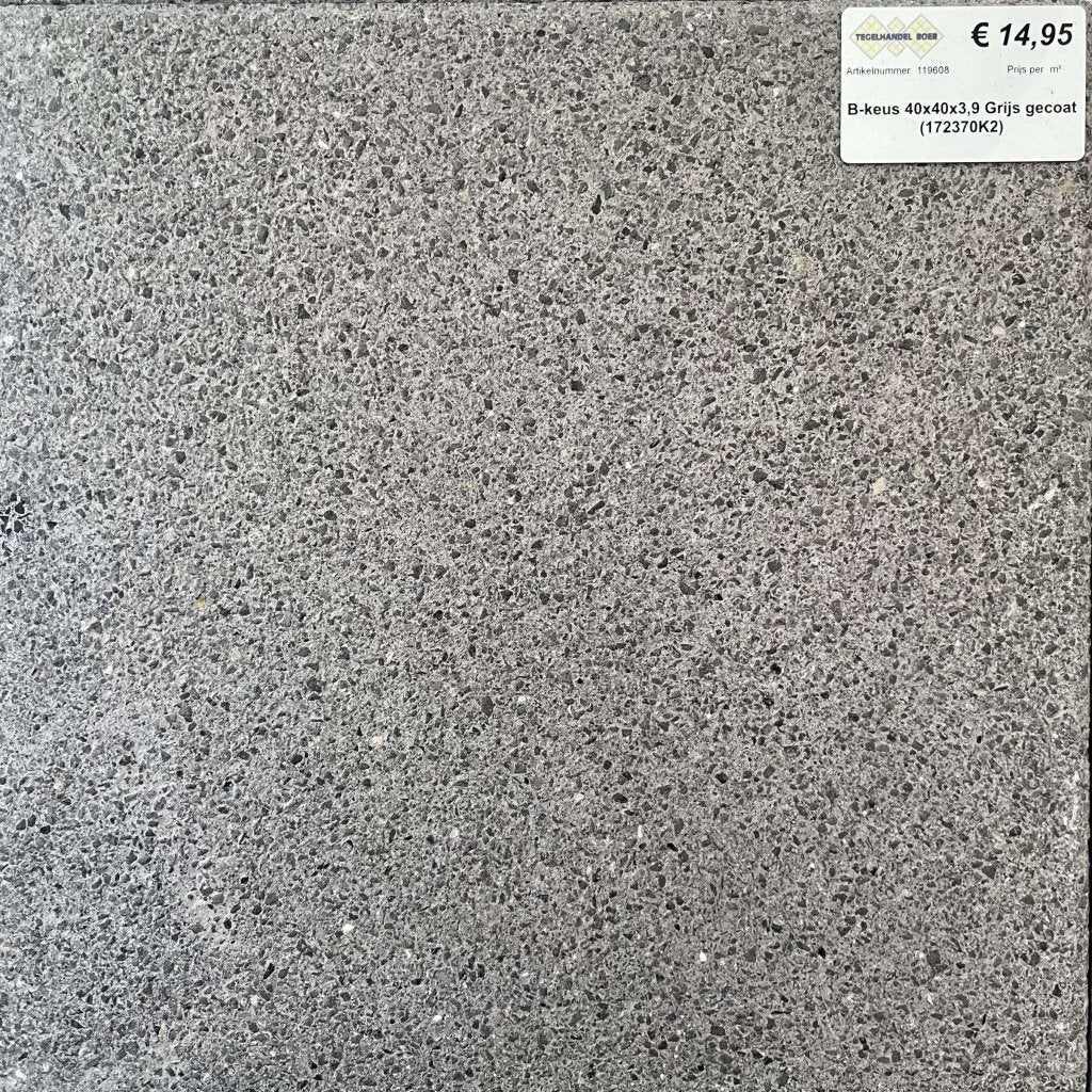 Voordelige B-keus terrastegels 40x40x4 Grijs gecoat, Niet ingevuld, Niet ingevuld, Nieuw, Ophalen of Verzenden