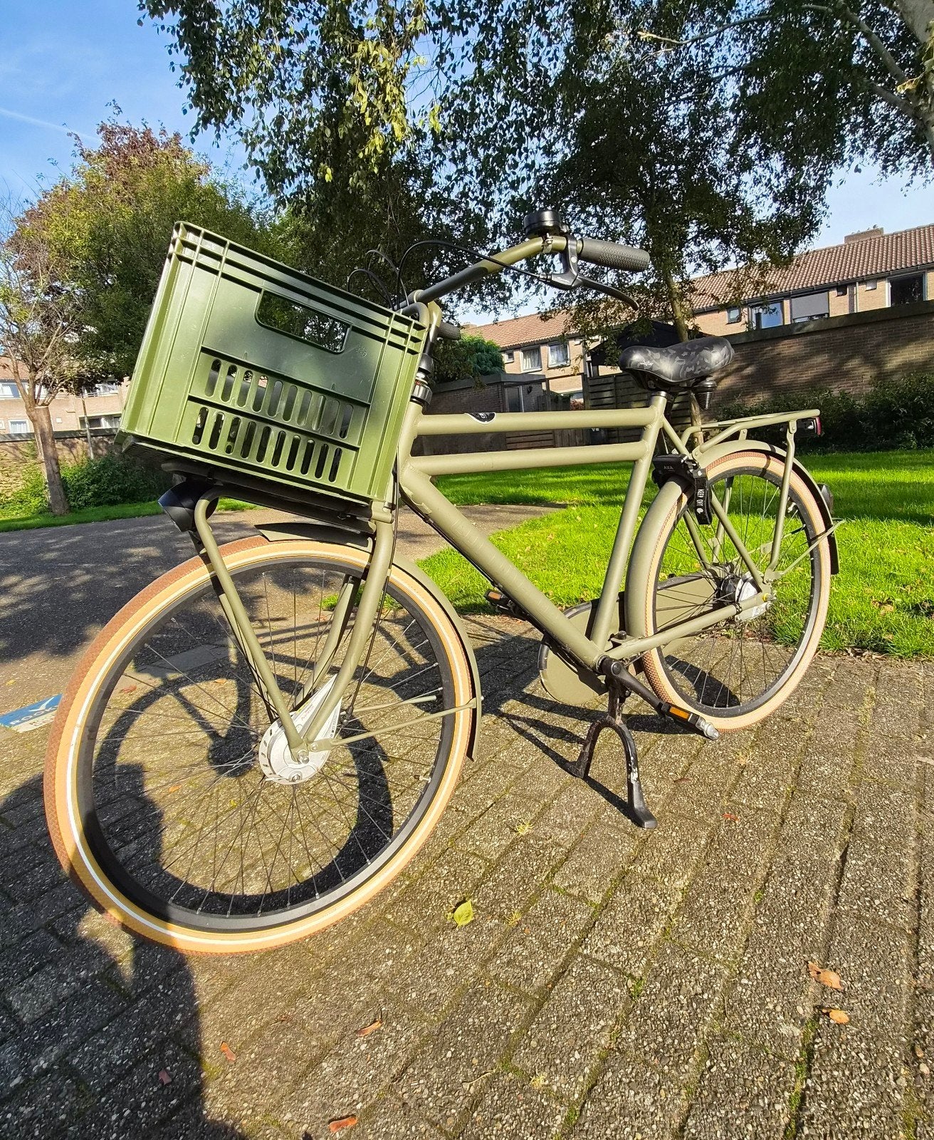 Cortina U4 RAW Transport herenfiets - 3 versnellingen, Ophalen, Zo goed als nieuw, Overige merken, Versnellingen