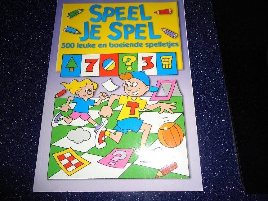 speelboek ,, speel je spel,, 500 leuke en boeiende spellet, Ophalen of Verzenden, Nieuw, Non-fictie