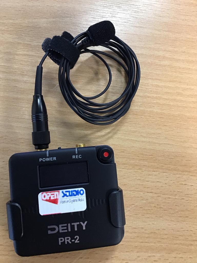 Deity PR-2 Stereo Pocket Recorder met Lavalier Microfoons, Ophalen, ., Zo goed als nieuw, .