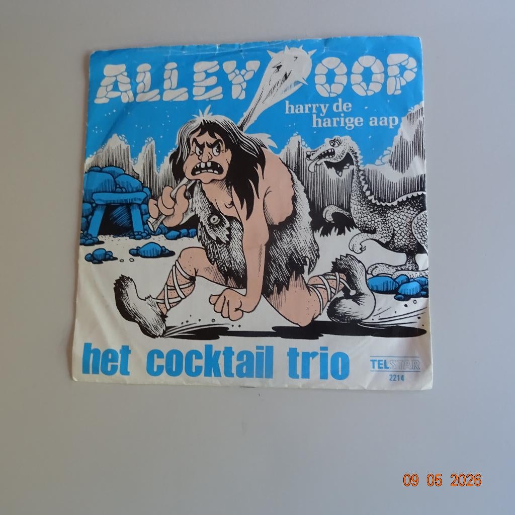 Het Cocktail Trio - Alley Oop/Harry de harige aap, Originele persing, Verzenden, Gebruikt, Nederlandstalig