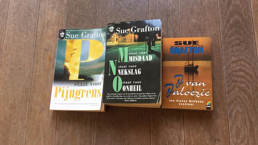 5 x Sue Grafton, Boeken, Ophalen of Verzenden, Gelezen