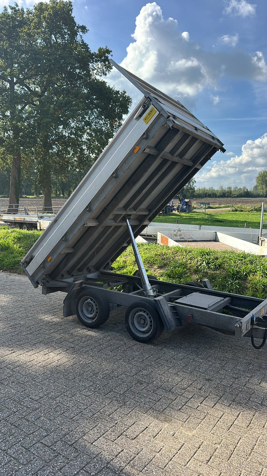 Hapert elektrische tandemasser kipper !!!, Ophalen of Verzenden, Zo goed als nieuw